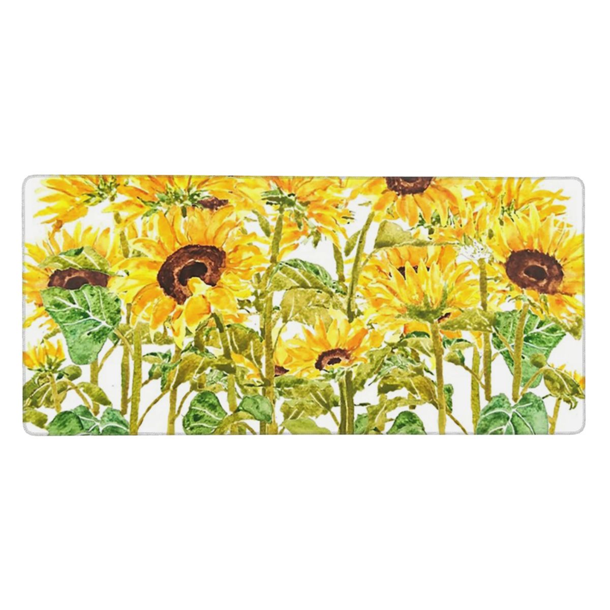 Yellow Laptop Accessories - Tappetino per mouse grande con motivo