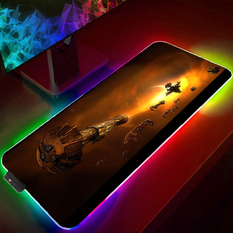 Laptop Accessories Online - Tappetino per mouse RGB Gamer, accessori