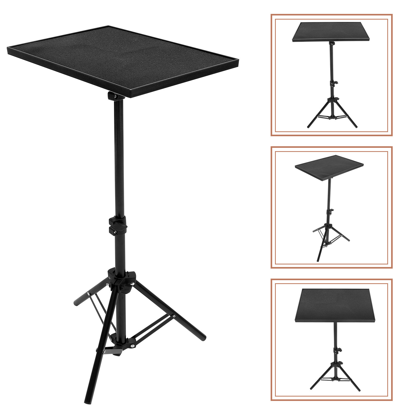 Laptop Stand Portable - Supporto per proiettore pieghevole robusto, regolabile