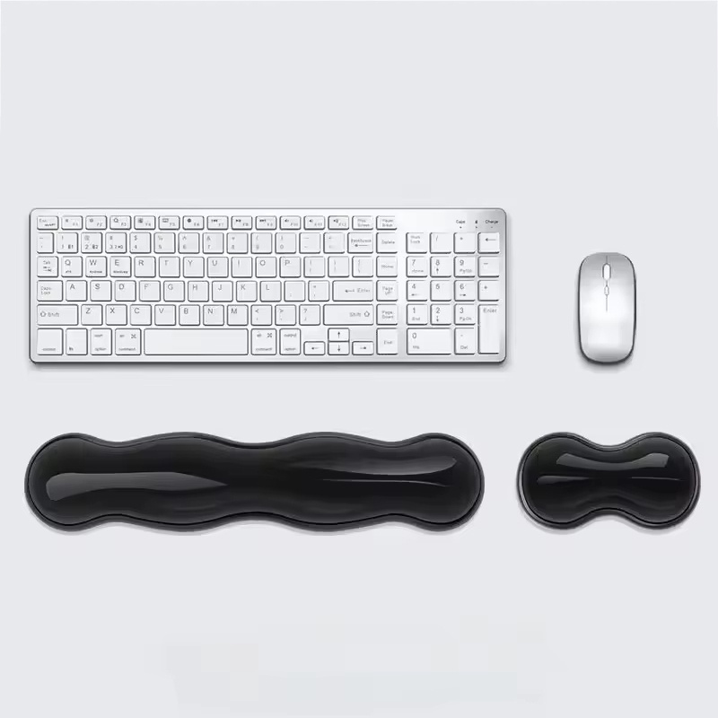 Laptop Accessories For Wrist Support - Tappetino per mouse trasparente e supporto