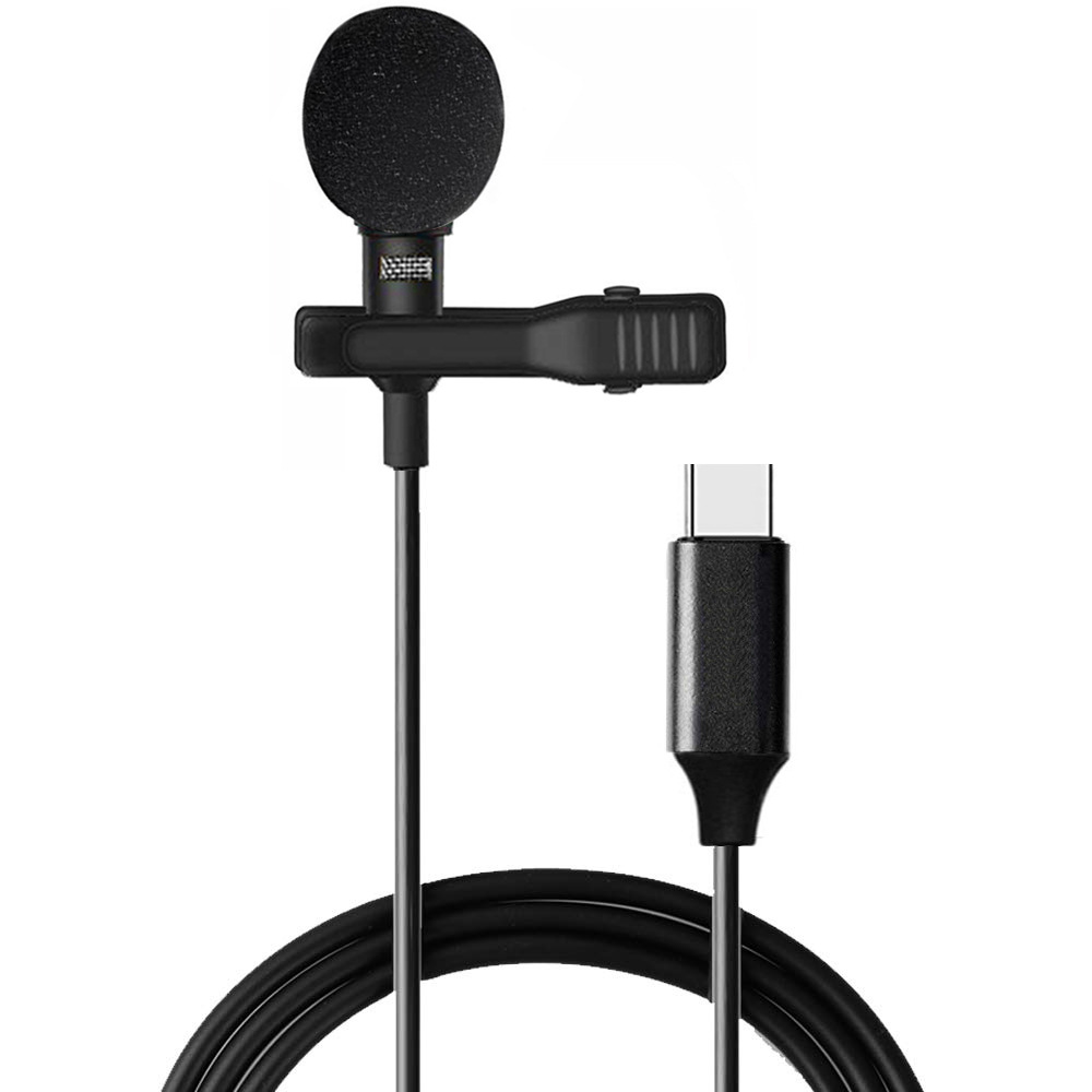 Laptop Accessories Online - Mini microfono portatile a condensatore clip-on