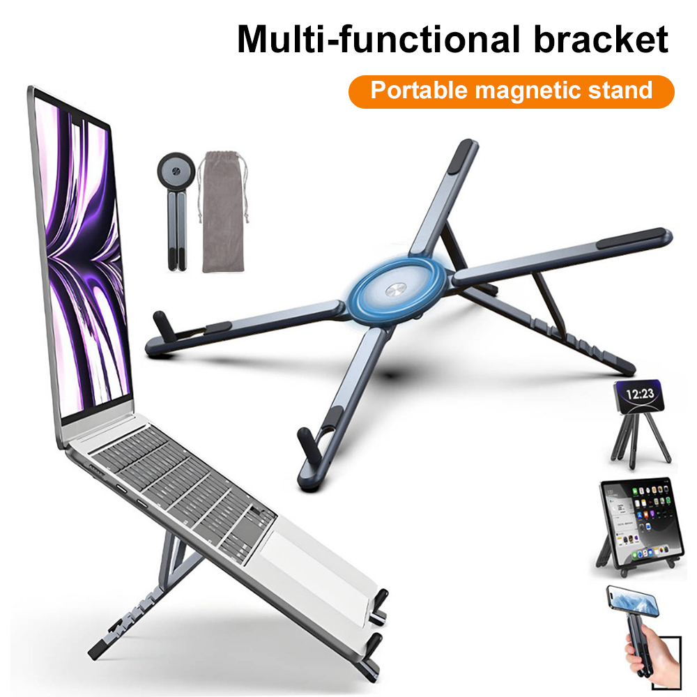 Laptop Ergonomic Accessories - Supporto Magnetico Portatile per Telefono e