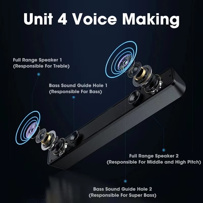 Soundbar Musicale per Computer - Laptop Stand Portable recensione e prezzo