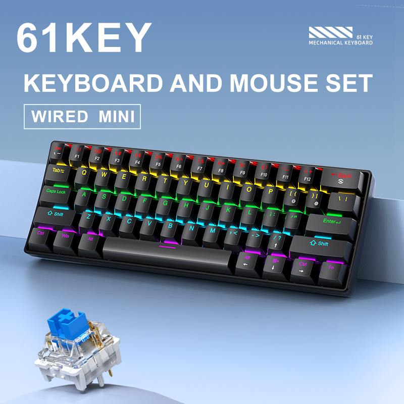 APAYADO K61 Mini tastiera mecc - Laptop Accessories Uk recensione e prezzo