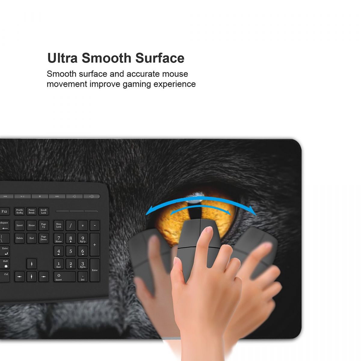 Tappetino per mouse grande con - Yellow Laptop Accessories recensione e prezzo