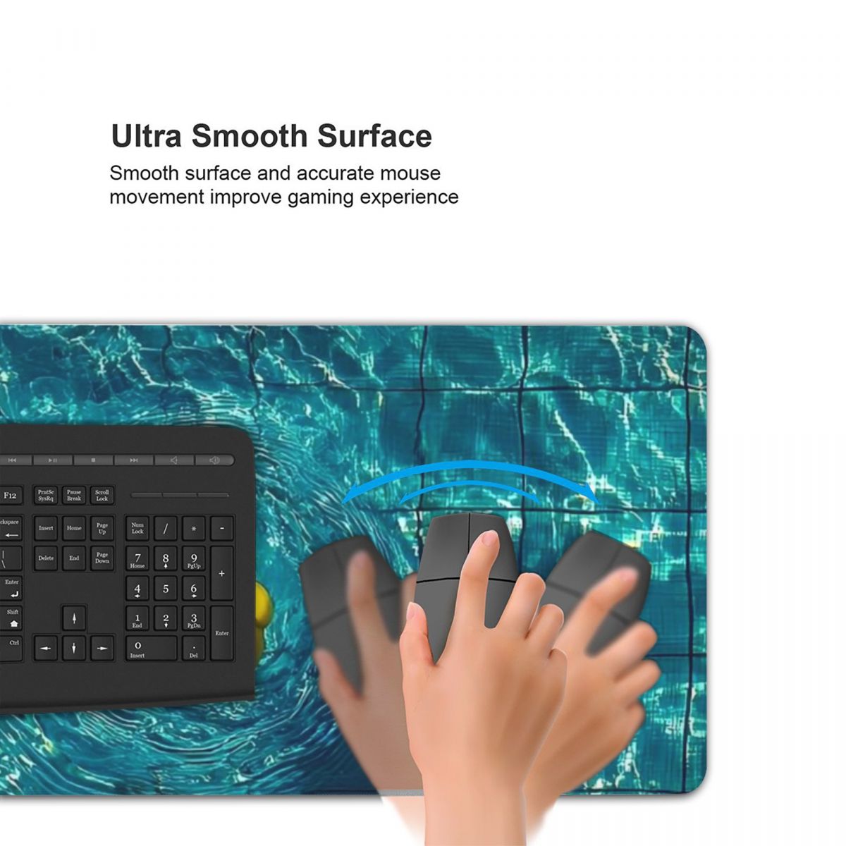 Tappetino per mouse grande con - Yellow Laptop Accessories recensione e prezzo