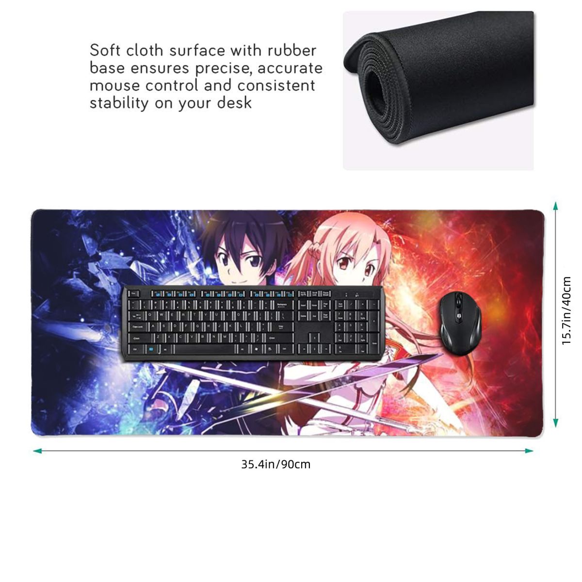 Tappetino per Mouse Grande Swo - Laptop Accessories Online recensione e prezzo