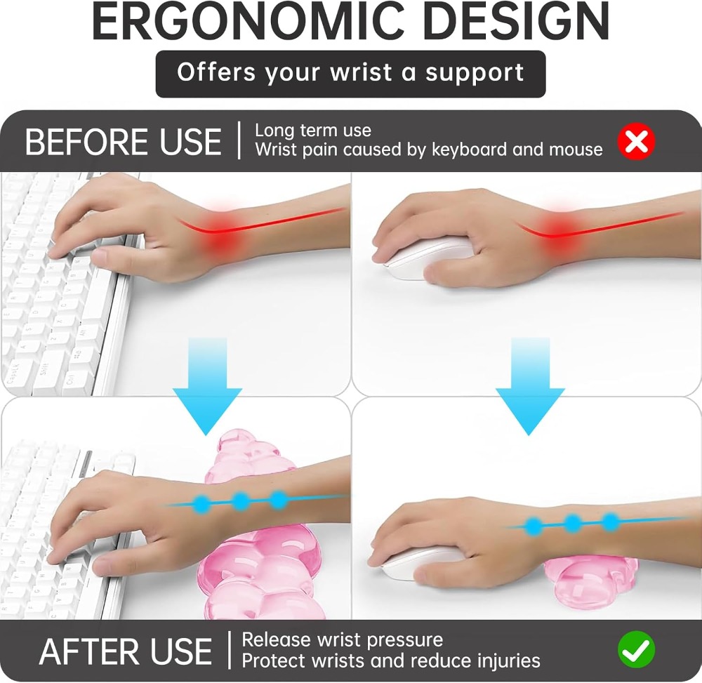 Tappetino per mouse in gel Sof - Laptop Accessories For Wrist Support recensione e prezzo