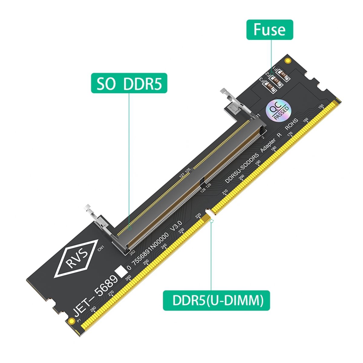 DT1461~Adattatore da RAM DDR5  - Laptop Ergonomic Accessories recensione e prezzo