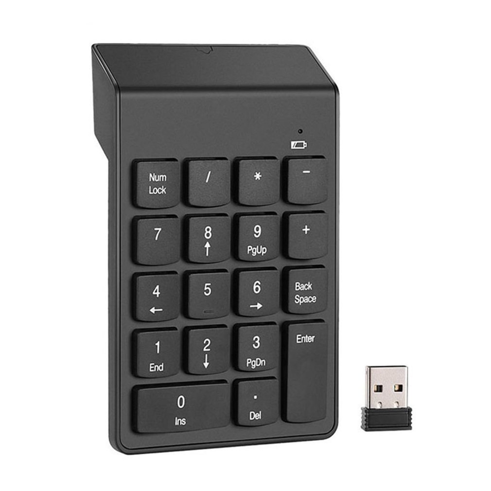 Tastiera wireless 2.4G a 18 ta - Laptop Accessories Uk recensione e prezzo