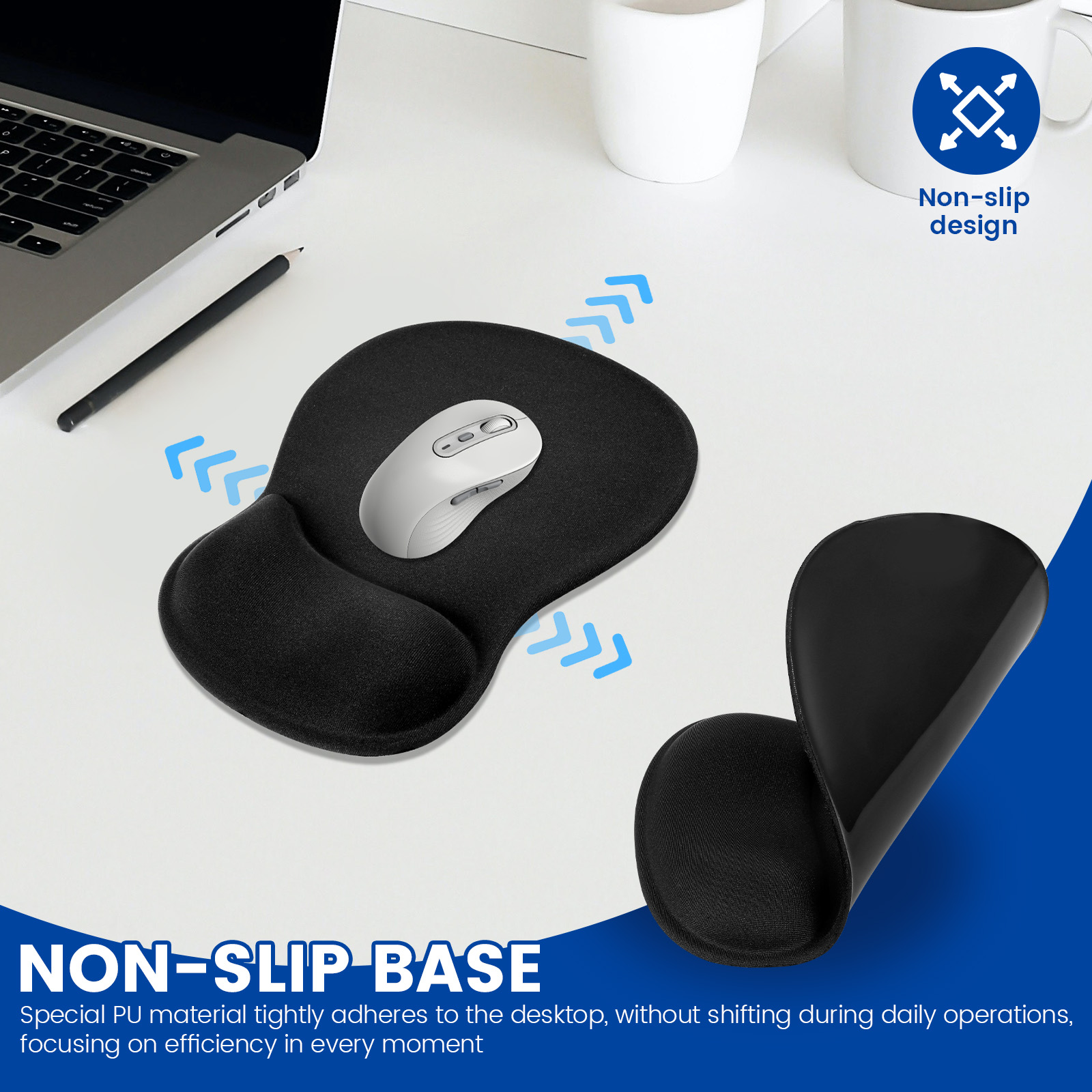 Tappetino per mouse ergonomico - Laptop Accessories For Wrist Support recensione e prezzo