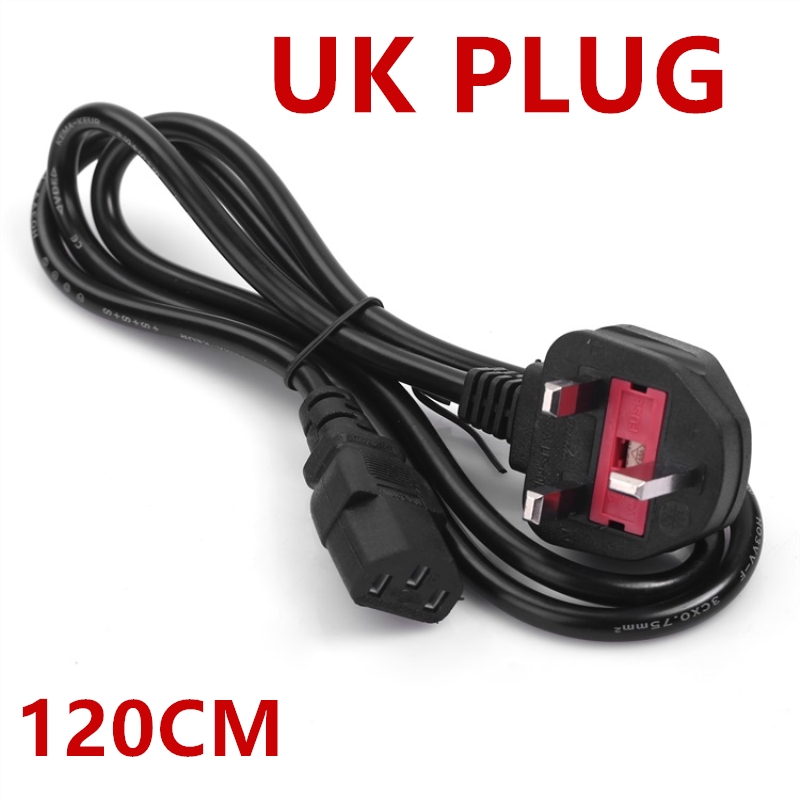 Durevole 3-Prong 1.2m EU US AU - Laptop Accessories Uk recensione e prezzo