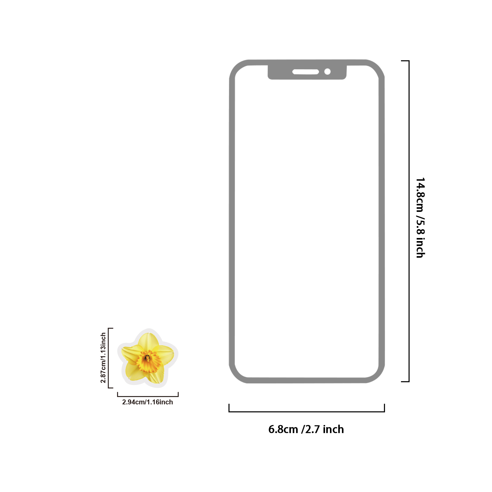 Etori Life Adesivi floreali ac - Yellow Laptop Accessories recensione e prezzo