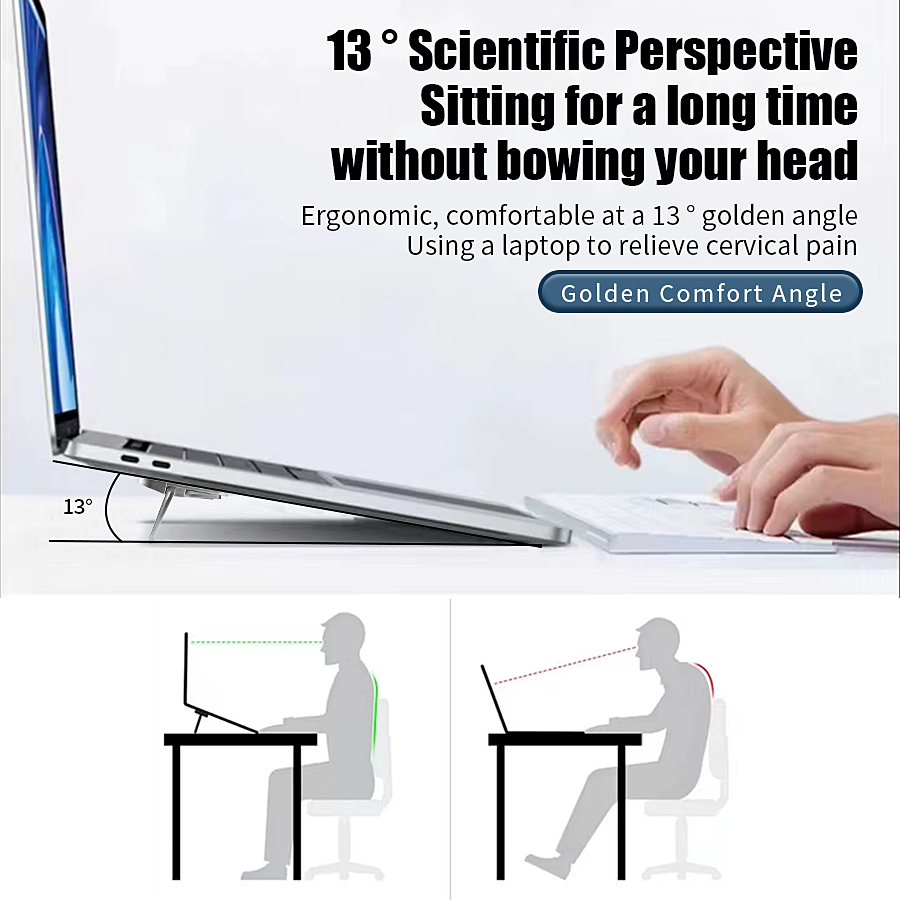 Supporto Portatile Mini per La - Laptop Ergonomic Accessories recensione e prezzo